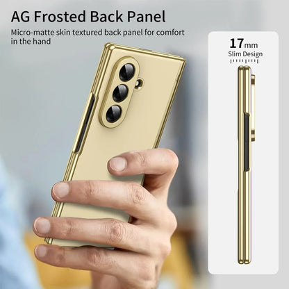Slim Magnetic Leather Case