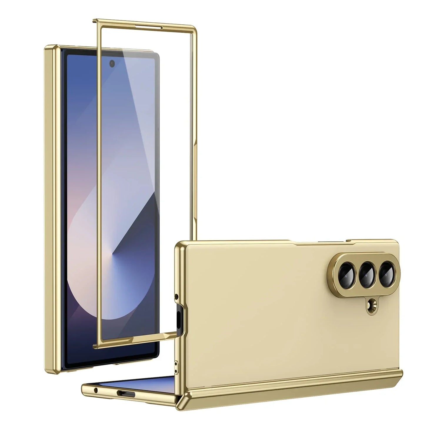 Slim Magnetic Leather Case
