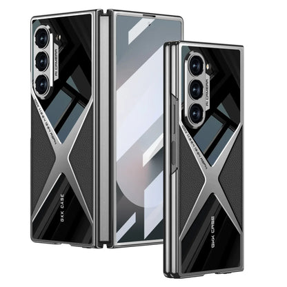 Luxury Leather Case with Camera Protection For Samsung Galaxy Z Fold 6