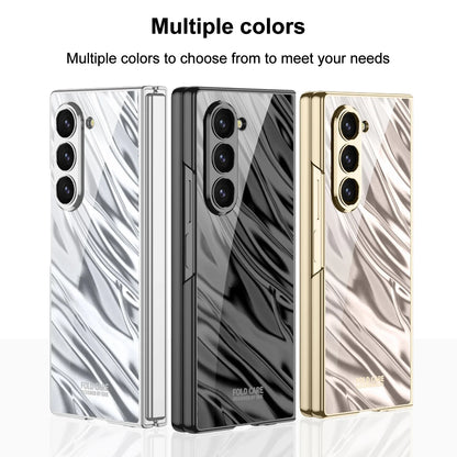 Plating Hard Case with Camera Protection For Samsung Galaxy Z Fold 6