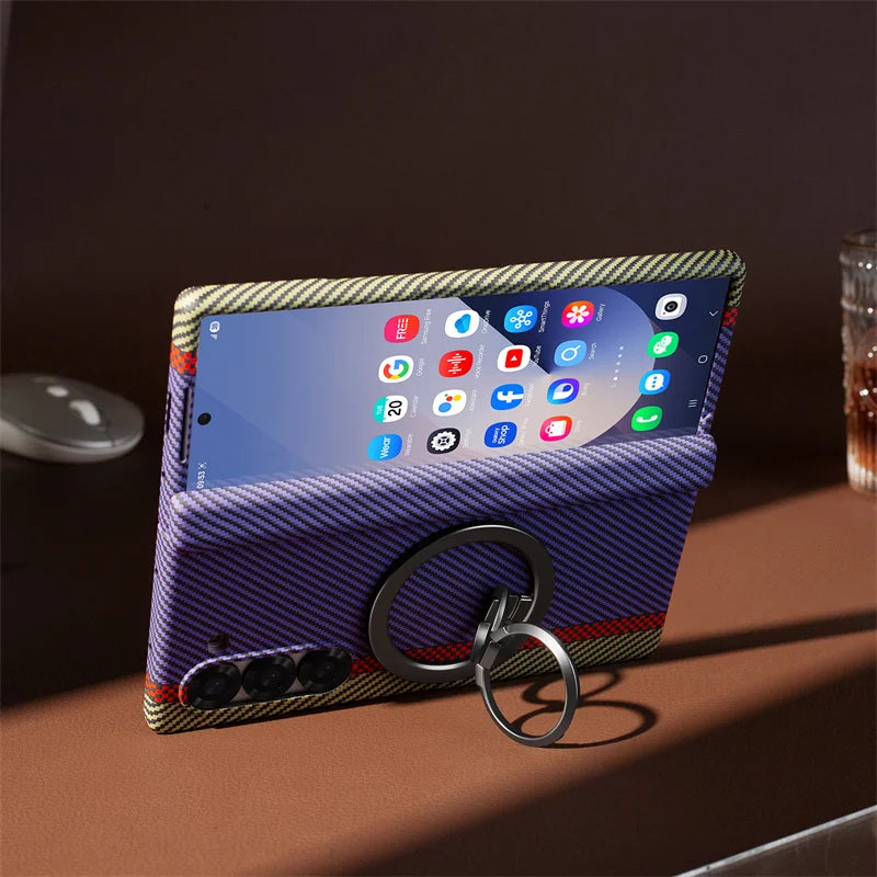 360° Carbon Fiber Protective Case for Z Fold