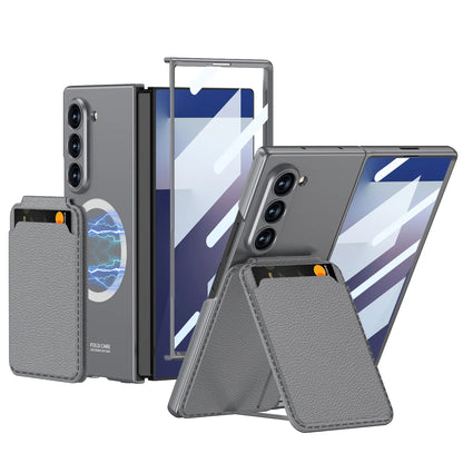 Magnetic Wallet Stand Case